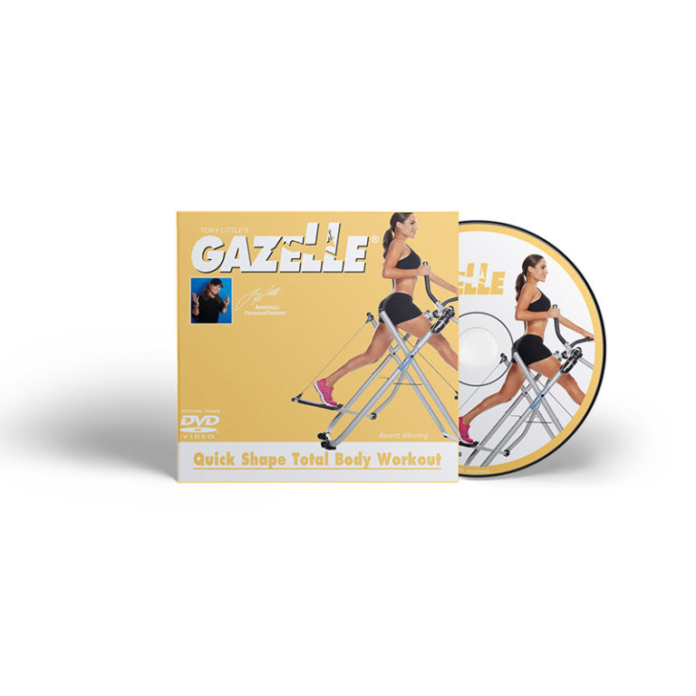 Gazelle Glider with Tony Little Shop Gazelle Exercise Workouts led by