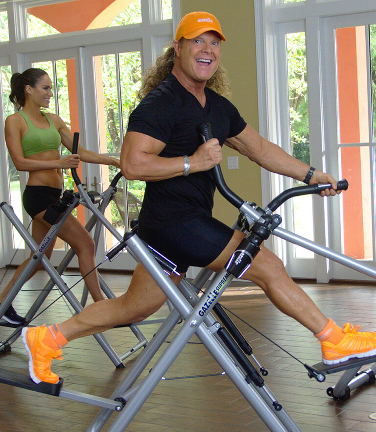 Gazelle Glider with Tony Little How the Exercise Gliders Work
